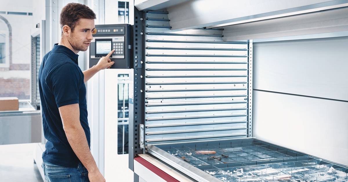 Giải pháp kho thông minh Kardex lưu trữ linh kiện sản xuất an toàn và hiệu quả