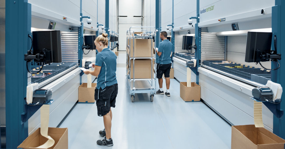 Giải pháp kho tự động Kardex cho ngành thương mai điện tử và bán lẻ