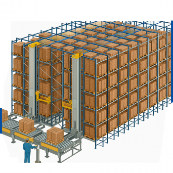 Kho thông minh AS/RS Stacker Crane