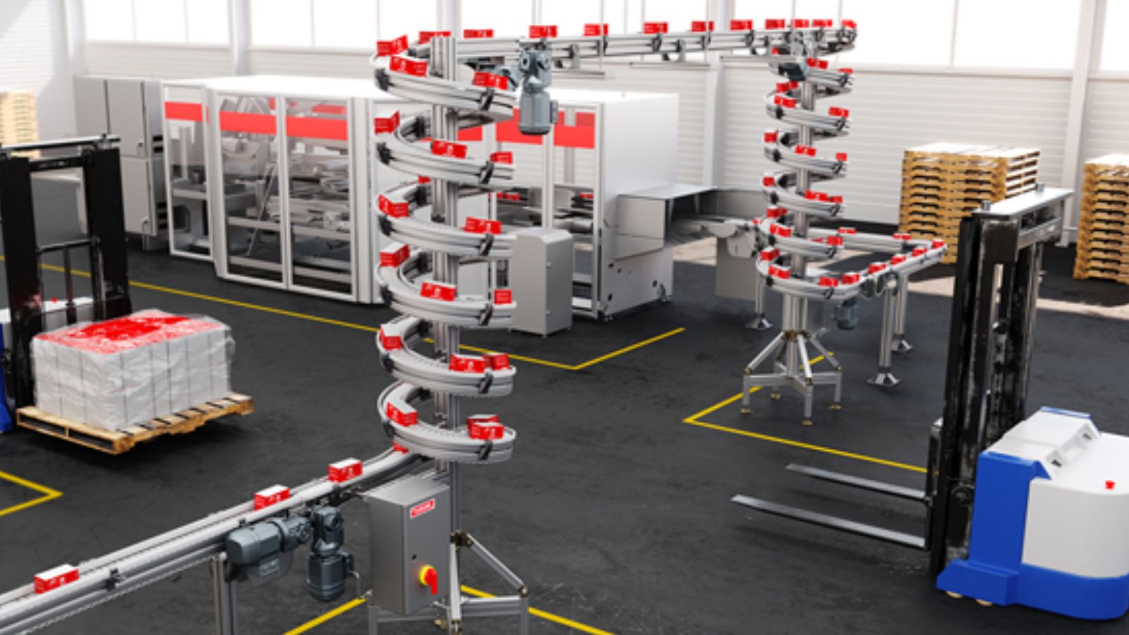 Băng tải xích nhựa