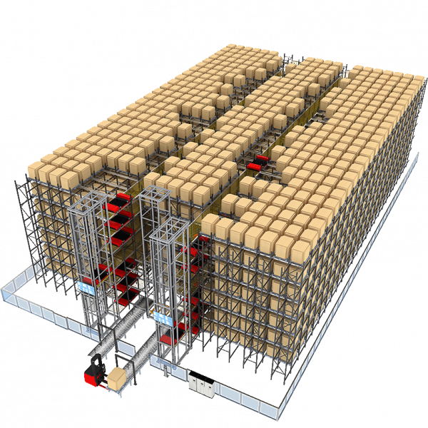 Giải Pháp Kho Tự Động AS/RS Với 2-Way Shuttle System