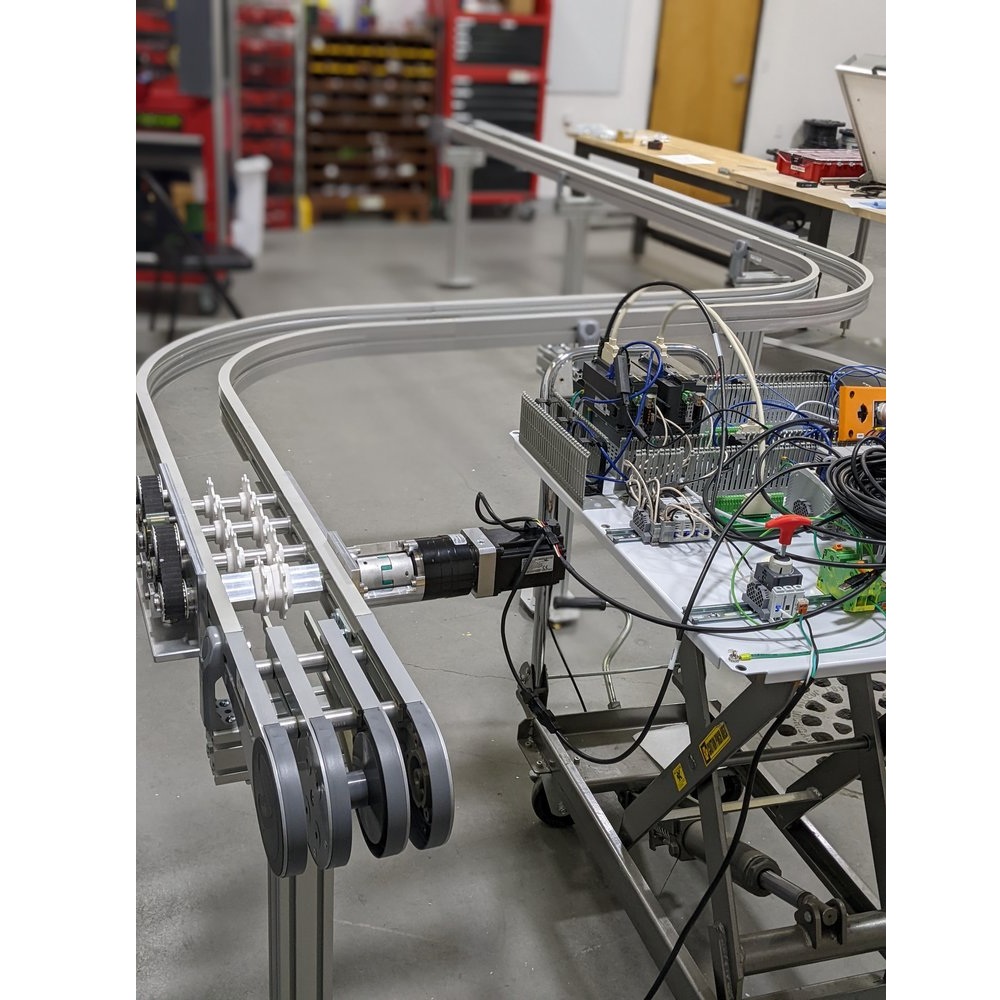 Băng Tải Mô- Đun Trong Nhà Máy Sản Xuất Đồ Uống