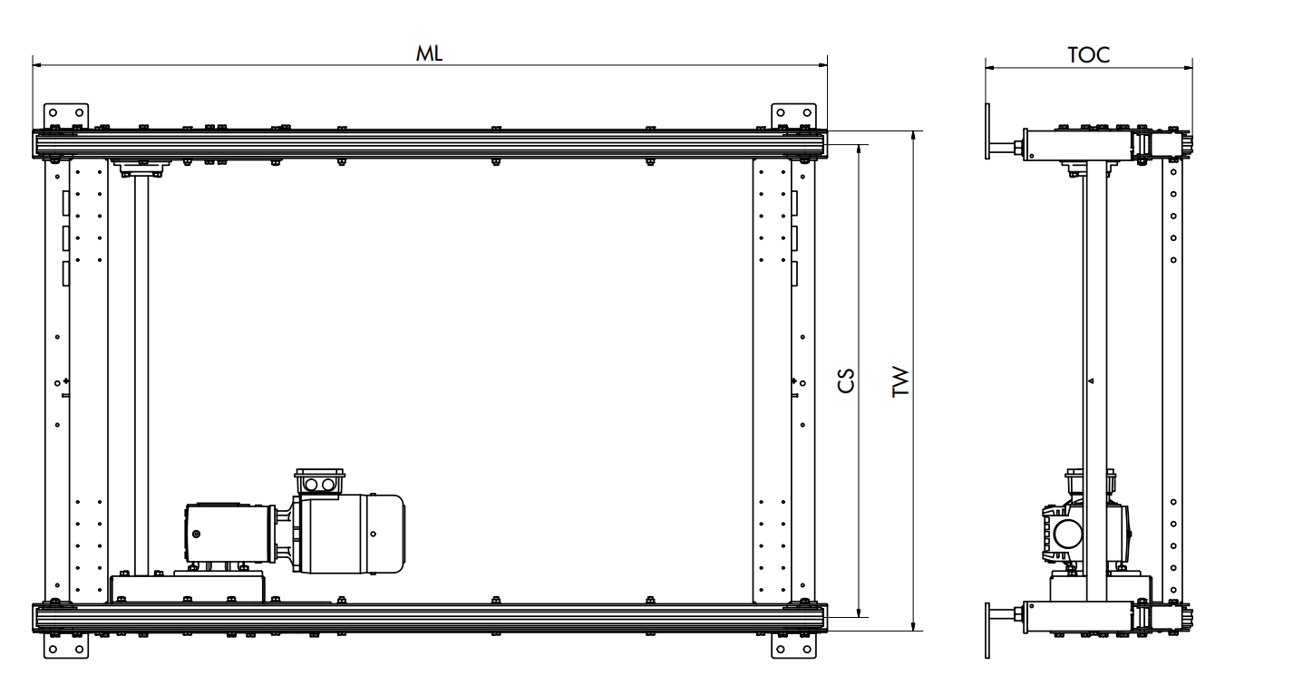 Băng Tải Con Lăn- PM 9720