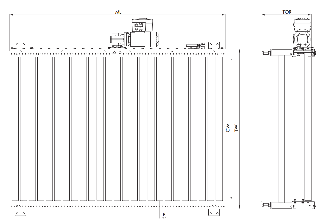 Băng Tải Con Lăn- PM 9715