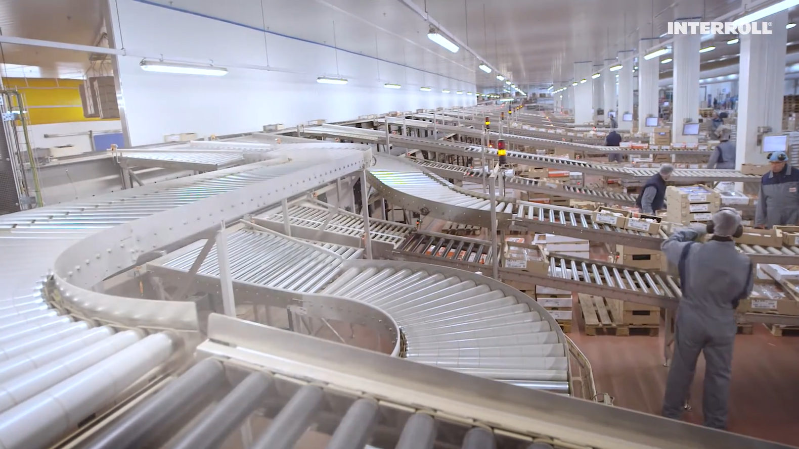 Giải pháp băng tải phân loại ngành thực phẩm