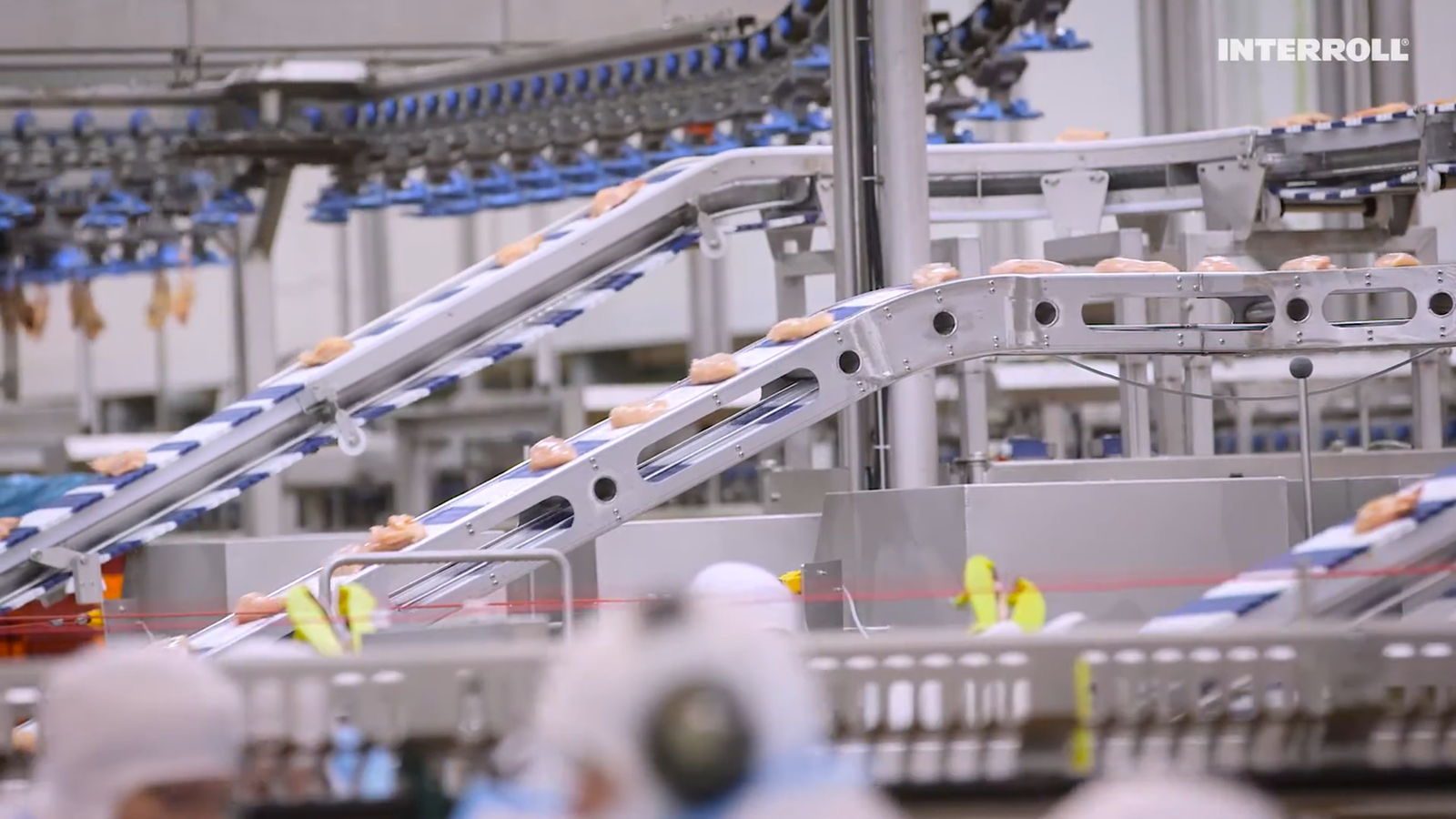 Giải pháp băng tải phân loại ngành thực phẩm