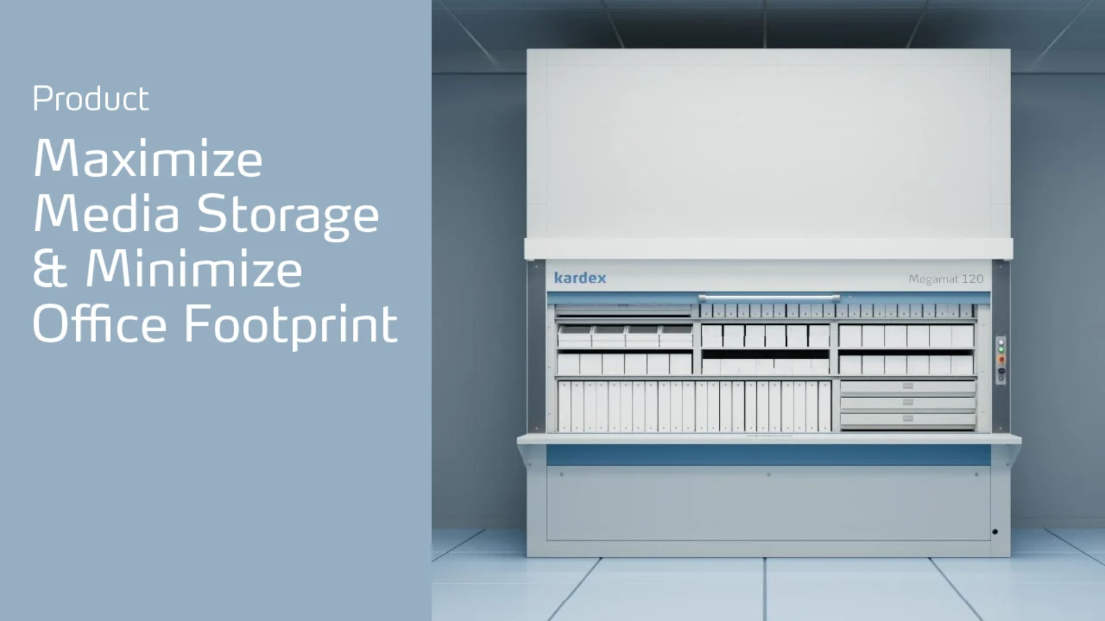Kardex Megamat 115/120/125 - hệ thống lưu trữ và truy xuất tài liệu tự động