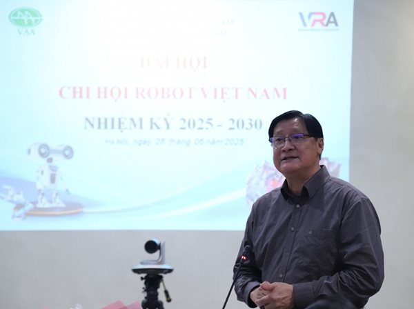 PGS. TS Lê Hoài Quốc, Chủ tịch Chi hội Robot Việt Nam nhiệm kỳ 2025-2030