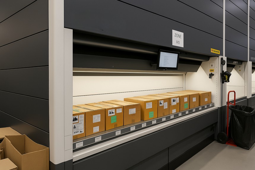 Hệ Thống Kho Thang Nâng Tự Động (Vertical Lift Machine – VLM)