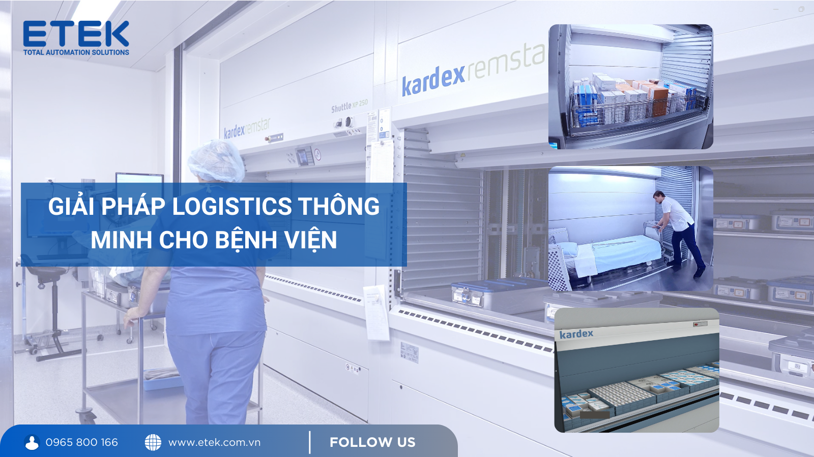 Giải pháp logistics thông minh cho bệnh viện