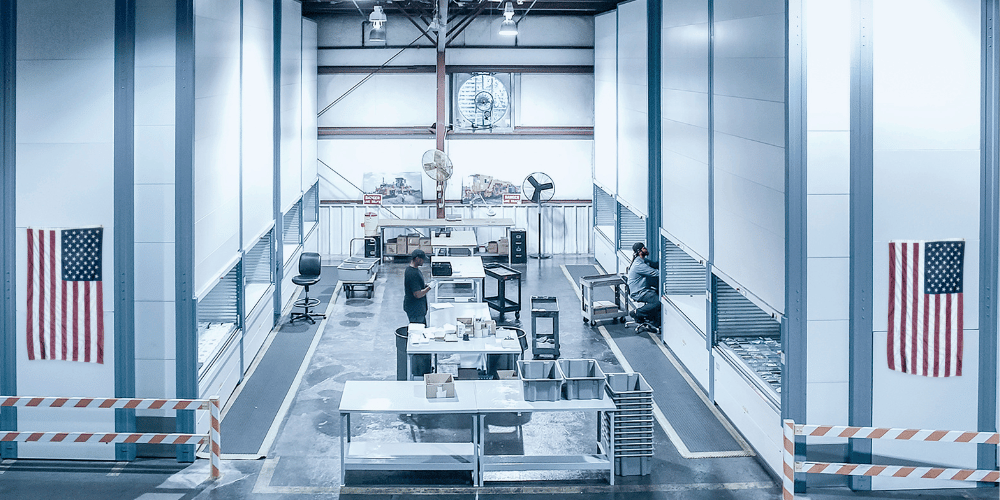 Kho thông minh nâng dọc (Vertical Lift Module)