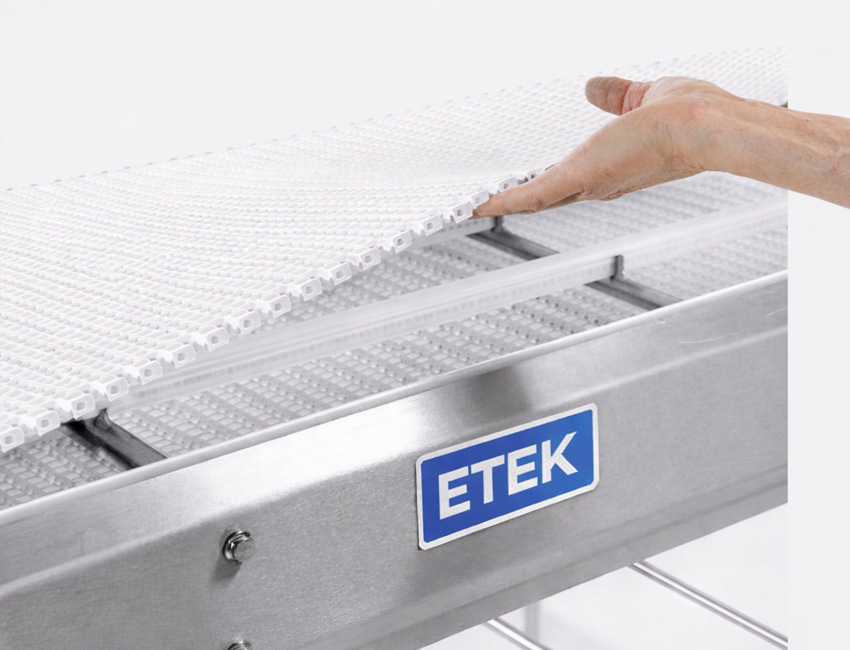 Dễ dàng vệ sinh băng tải thép không gỉ