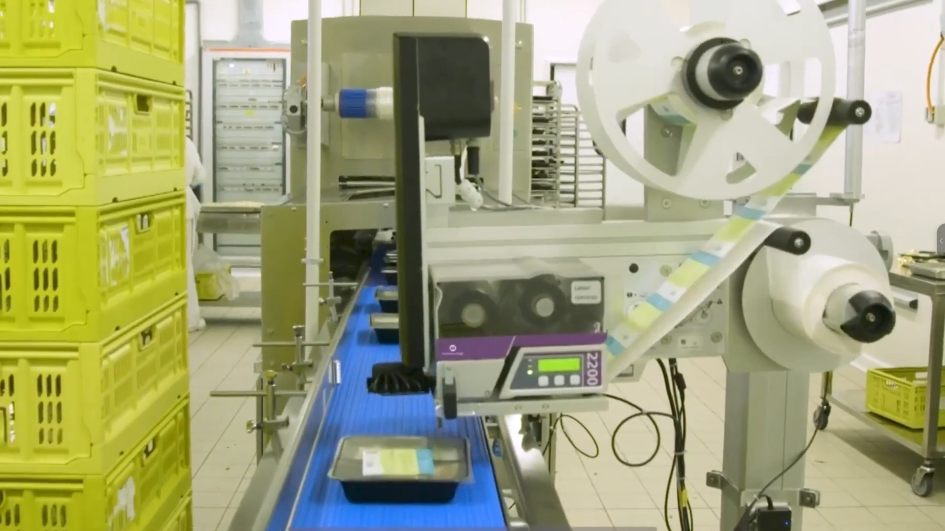 Máy in dán nhãn thực phẩm