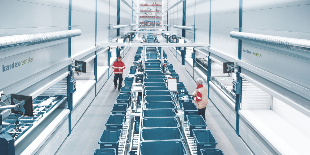 giải pháp kho thông minh nâng dọc