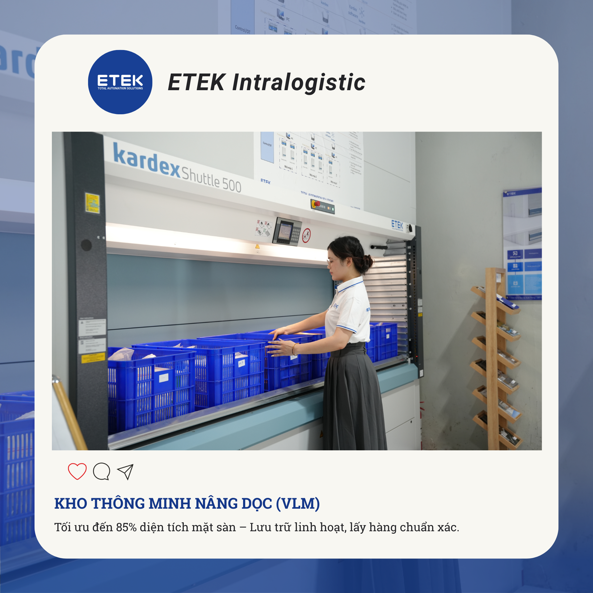 giải pháp intralogistic tự động